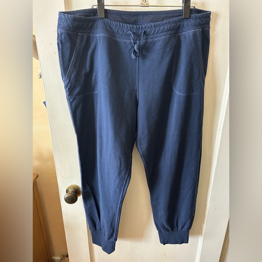 Patagonia Organic Cotton Blend Top - Dark Blue